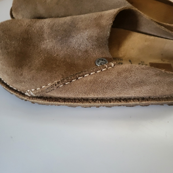 Birkenstock Zermatt Suede Shoes Size 36  Brown Slippers - Picture 4 of 7